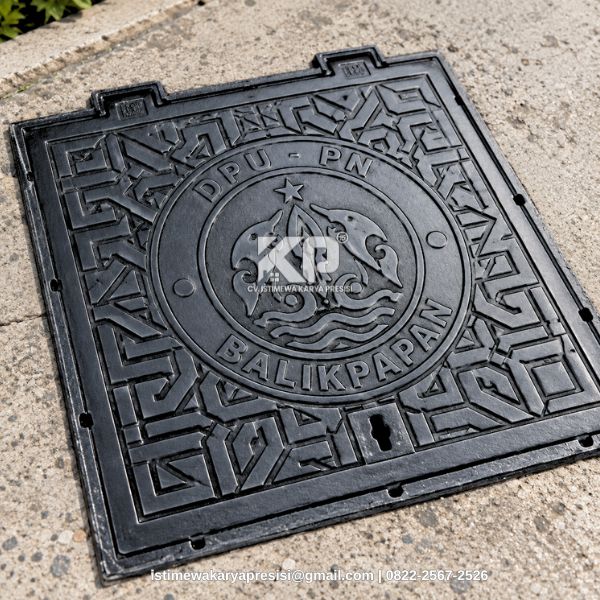 Manhole Cover Bahan Besi