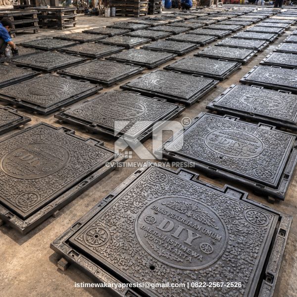 Manhole Cover Ornamental Besi Cor