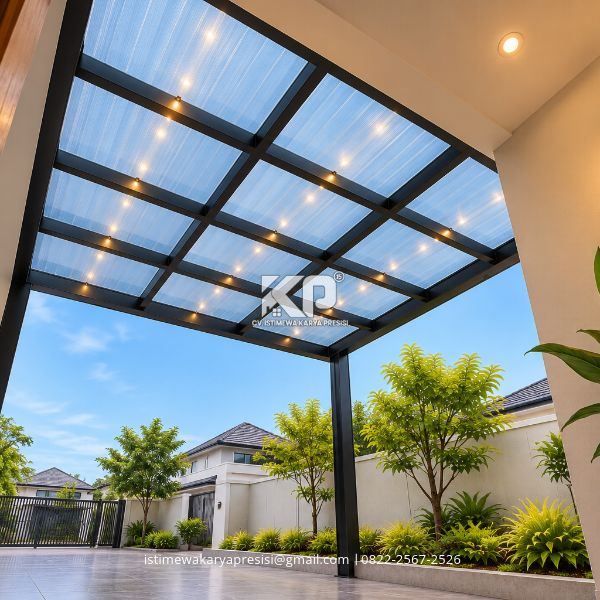 Kanopi Teras Rumah Modern