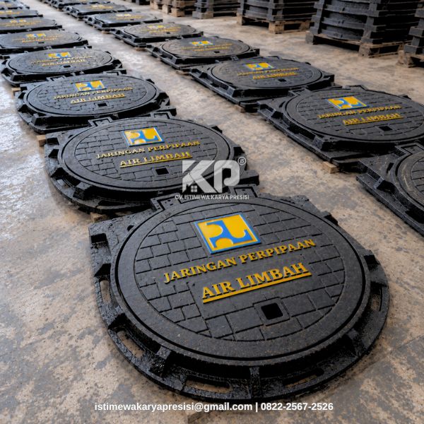 Tutup Manhole Bulat